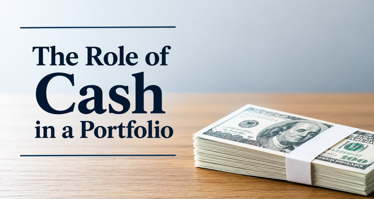 The Role of Cash in a Portfolio