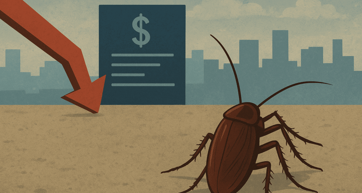 Risk Management Amid Credit Concerns and Cockroaches
